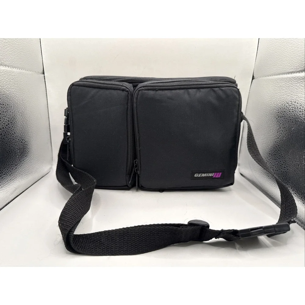 Camera Carrying Case Photo Video Waist Adjustable Strap Black Gemini 3 Zip Pouch